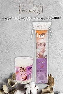 Lux Makyaj Düzeltme Çubuğu 80' Li Disk Makyaj Pamuğu 100'Lü ürün görseli 1