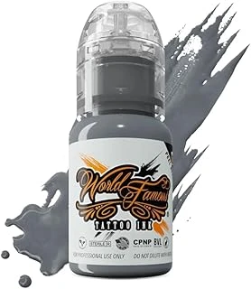 Battleship Grey - Famous Ink Dövme Boyası - 1/2Oz/15Ml ürün görseli 1