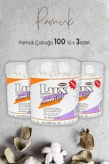 Lux Pamuk Çubuğu 100' Lü X 3 Adet ürün görseli 1
