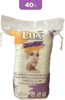 Lux Disk Kare Makyaj Pamuğu 40' Lı ürün görseli 1