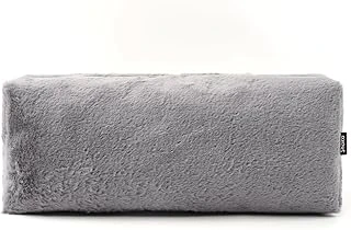 Gri Shk268 Xl Boy Peluş Kumaş Saç Şekillendirici Makyaj Seyahat Çantası ürün görseli 1