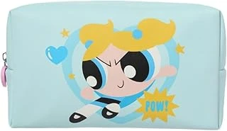 Bubbles Lisansı Kare Kozmetik Çantası - Powerpuff Girls ürün görseli 1