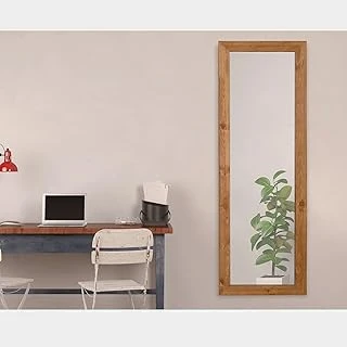 Sekhmet Tam Boy Ayna, Genel: 100 Cm Y X 78 Cm G, Ayna: 50 Cm Y X 50 Cm G ürün görseli 1