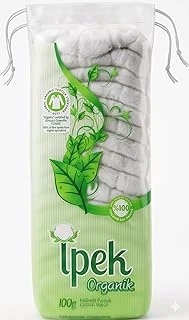 İpek Organik Organik Pamuk, Beyaz, 100G, Tek Kullanımlık, Doğal Pamuk İçerikli ürün görseli 1