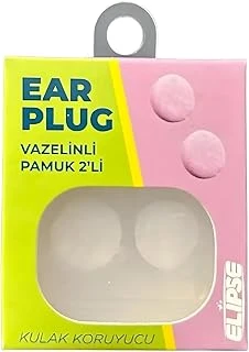 Salvin Elipse Kulak Tıkacı, Vazelin, 2'Li Paket ürün görseli 1