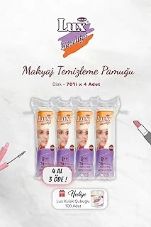 4 Al 3 Öde Lux Disk Makyaj Pamuğu 70'Li, Kulak Çubuğu Hediyeli ürün görseli 1
