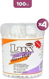 Lux Pamuk Çubuğu 100' Lü X 4 ürün görseli 1