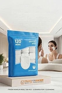 120'Li Parmak Tipi Makyaj Temizleme Pedi, Yüz & Tonik Pamuğu 723167 ürün görseli 1