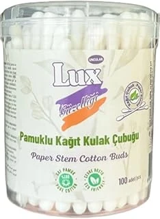 Lux Pamuklu Kağıt Kulak Çubuğu (100 Adet) ürün görseli 1