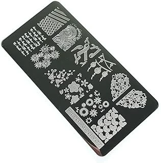 Nail Stamping Baskı Plakası Vv07 ürün görseli 1