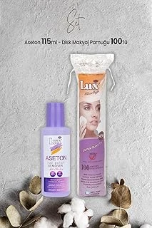 Lux Aseton 115 Ml Disk Makyaj Pamuğu 100'Lü ürün görseli 1
