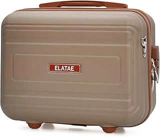 Elatae Kırılmaz Omuz Askılı Makyaj Çantası Şifreli El Valizi V305 Vizon Camel, V305-Makyaj-V305 ürün görseli 1