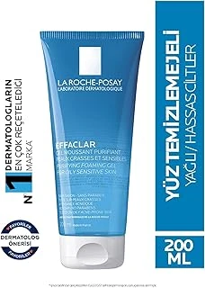 La Roche Posay Effaclar Yüz Temizleme Jeli, Yağlı Akneye Eğilim Gösteren Ciltler İçin, 200 Ml ürün görseli 1