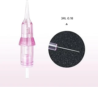 Bi̇omaser 3Rl 0.18Mm Kalıcı Makyaj Dövme Cihazlarına Uyumlu İğne, 20 Adet ürün görseli 1