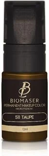 Bi̇omaser Kalıcı Makyaj Nano Pigment Yüksek Tutarlılık, 511 Taupe, 12 Ml ürün görseli 1
