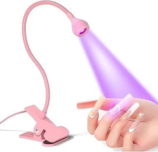 Gaman Masa Sabitlemeli Uv Led Kurutucu Lamba Jel Tips Kurutucu Oje Kurutucu 3W Pembe ürün görseli 1