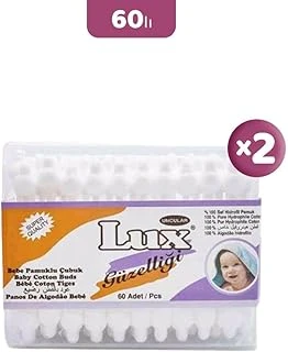 Lux Bebe Pamuk Çubuğu 60' Lı X 2 ürün görseli 1