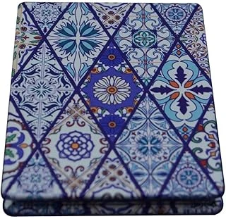 Gifthome Dikdörtgen Cep Çanta Makyaj Aynası - Çini Desenli ürün görseli 1