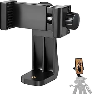 Aputue Telefon Tripod Montaj Adaptörü, 360° Dönebilen Tripod Telefon Tutucu, Ayarlanabilir Genişlikte, Tripod Bağlantısı İçin, Iphone Ile Uyumlu ürün görseli 1