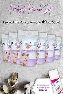 Lux Peeling Etkili Makyaj Pamuğu 40' Lı X 6 Adet Hediyeli ürün görseli 1