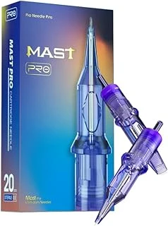 Mast 1023 Rm-1 23Rm 0.30Mm Long Taper Kartuş Dövme İğnesi 20’Li ürün görseli 1