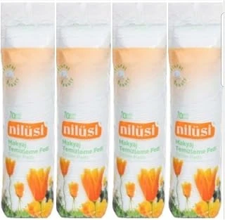 İpek Nilüsi Makyaj Temizleme Pedi - Disk Pamuk 70 Li X 3 Paket ürün görseli 1