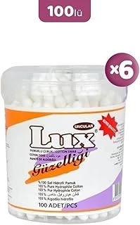 Lux Pamuk Çubuğu 100' Lü X 6 ürün görseli 1