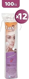 Lux Disk Makyaj Pamuğu 100'Lü X 12 ürün görseli 1