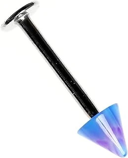 Rouge Labret Stud Çelik Spike Piercing Tdgr00927 ürün görseli 1