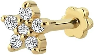 Sirius Pırlanta Floral Tragus Piercing 0635E0009 ürün görseli 1
