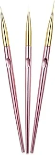 Fontenay Tırnak Süsleme Fırçası Nail Fırça Tırnak Desen Fırçası Seti No:2184 Kahverengi ürün görseli 1