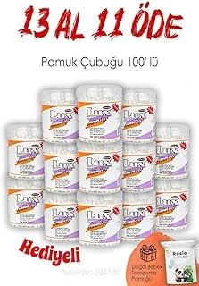 Lux 13 Al 11 Öde Pamuk Çubuğu 100' Lü Rosie ürün görseli 1