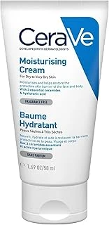 Nemlendirici Krem, Kuru Çok Kuru Ciltler İçin, Yüz Vücut, 50Ml ürün görseli 1