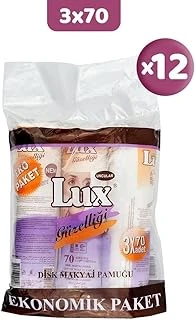 Lux Disk Makyaj Pamuğu 3X70'Li (Eko Paket) X 12 ürün görseli 1