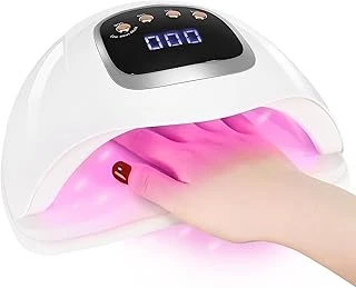 Uv Kalıcı Oje Kurutma Makinesi, 66 Adet Led’Li 280W Hızlı Kurutma, Kalıcı Oje Protez Tırnak Kurutmaya Uygun, Güzellik Merkezi, Kuaför Ev Kullanımı İçin Uv Kalıcı Oje Tırnak Kurutma Makinesi ürün görseli 1