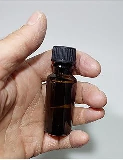 10 Adet Boş Siyah Kapaklı Kolonya Şişesi Doldurulabilir Cep Amber Renk Cam Parfüm Şişesi 20 Ml 8697431736468 ürün görseli 1