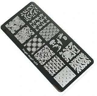 Nail Stamping Baskı Plakası Fvl03 ürün görseli 1
