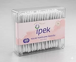 İpek Kulak Temizleme Pamuğu, 200 Adet ürün görseli 1