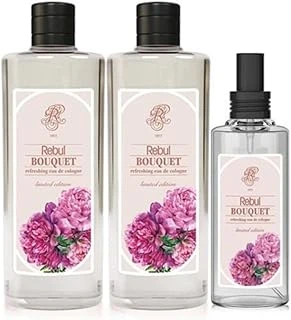 Rebul Bouquet Kolonya Seti, 2X250 Ml + 100 Ml, Şakayık ürün görseli 1
