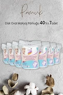 Lux Disk Oval Makyaj Pamuğu 40' Lı X 7 Adet ürün görseli 1
