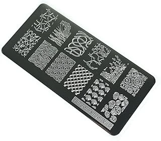 Nail Stamping Baskı Plakası Vv15 ürün görseli 1