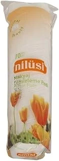 Nilüsi Makyaj Temizleme Pedi - Disk Pamuk 70'Li Adet ürün görseli 1