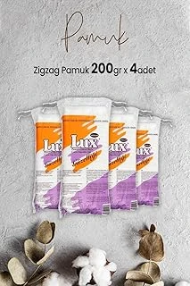 Lux Zigzag Pamuk 200 Gr X 4 Adet ürün görseli 1