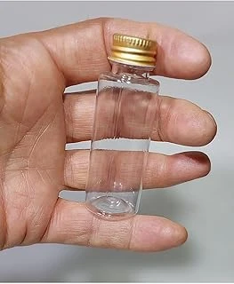 50 Adet Boş Gold Kapaklı Kolonya Şişesi Doldurulabilir Cep Plastik Parfüm Şişesi 30 Ml 86974317971232 ürün görseli 1