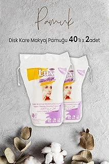 Lux Disk Kare Makyaj Pamuğu 40' Lı X 2 Adet ürün görseli 1
