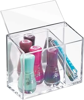 Interdesign Kozmetik Organizer Kapaklı,Kendinden Yapışkanlı ürün görseli 1
