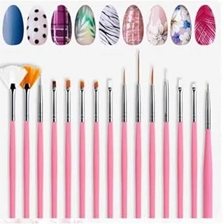 Nail 15'Li Tırnak Süsleme Fırça Seti ürün görseli 1
