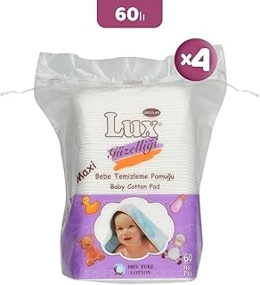 Lux Kare Bebe Temizleme Pamuğu 60' Lı X 4 ürün görseli 1
