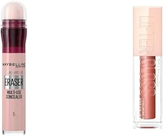 New York Instant Anti Age Eraser Kapatıcı- 05 Brighten & New York Lifter Gloss Nemlendirici Dudak Parlatıcısı - 009 Topaz ürün görseli 1