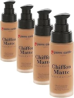 Pierre Cardin Chiffon Matte Touch Foundation - 599- Honey Bronze (4 Paketi) ürün görseli 1